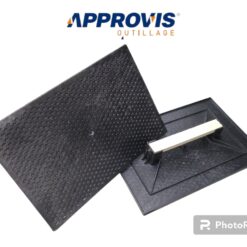 Taloche plastique noir manche bois 43CM (sac/12 pcs)