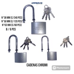Cadenas chromi N° 63 MM ( B/6PCS - C/60PCS ) ** GUSAM