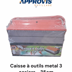 Caisse à outils metal 5 casiers - 35cm local **